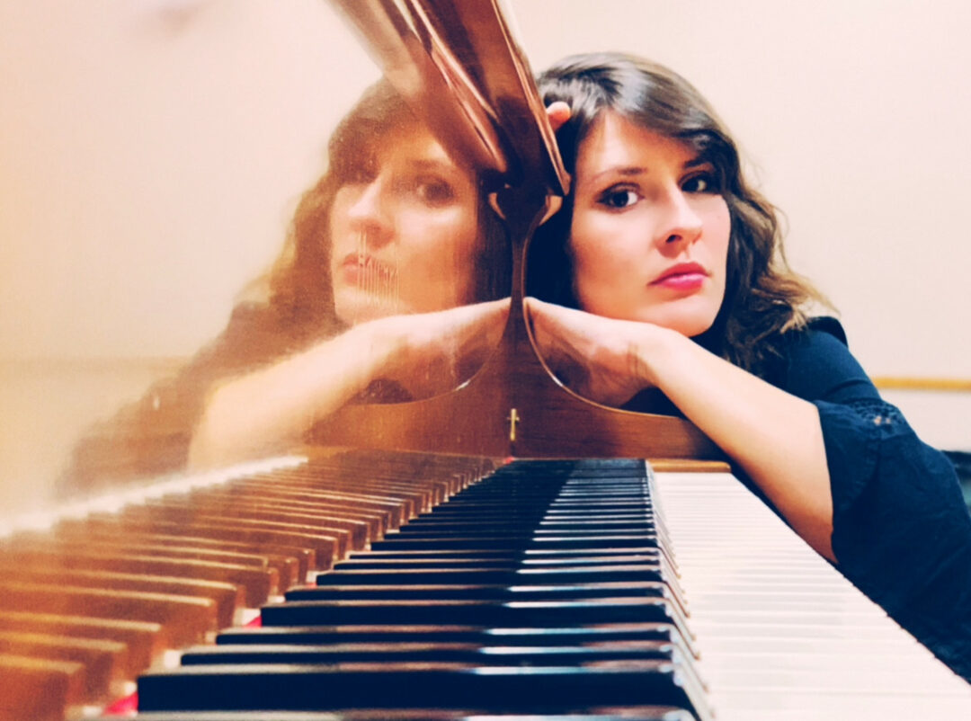 Liz Mall at the Piano