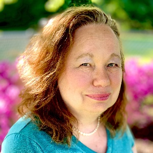 Becky Garrison, in a professional headshot