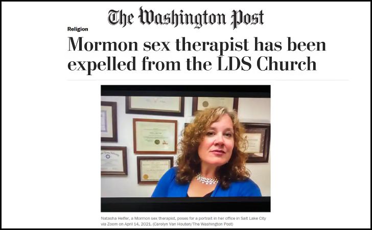 Screen capture of The Washington Post article on Natasha Helfer
